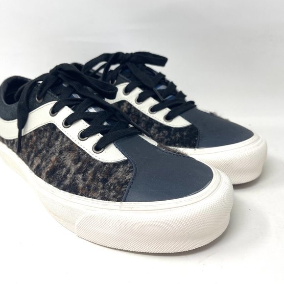 💖MEGA SALE💖Vans Bold Ni Panther Black Skateboarding Faux Fur  Men  VN0A3WLP2OO - Picture 3 of 11